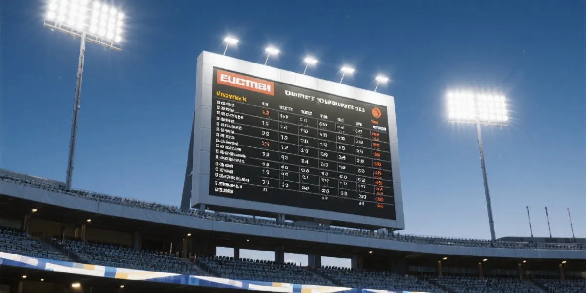 赛程与对阵信息可视化示意图